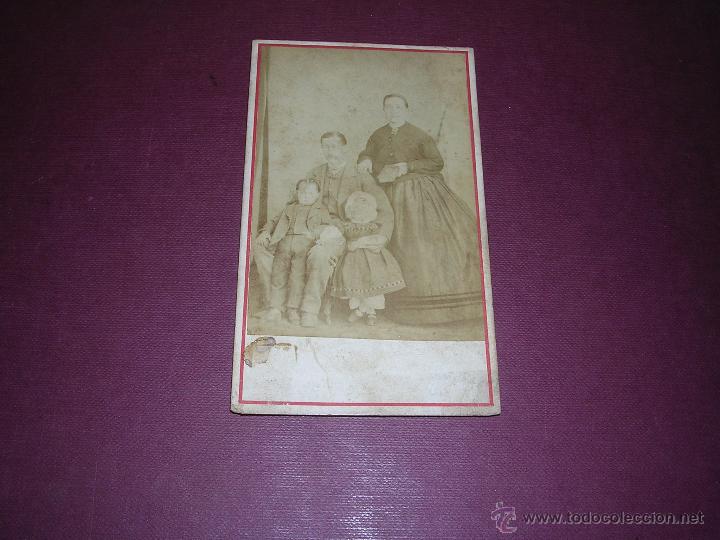 Fotografia antica: FOTOGRAFIA CARTE DE VISITE - 10,5X6,5 CM.