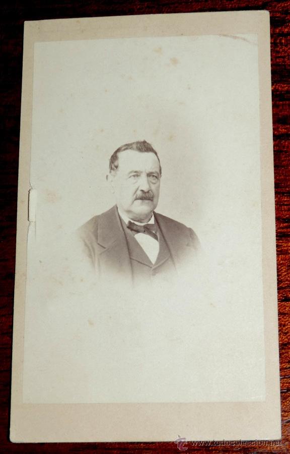 Fotograf&iacute;a antigua: FOTOGRAFIA ALBUMINA TIPO CDV, FOTOGRAFO ANTONIO BREKOROSKI, MIDE 9,7 X 6 CMS.