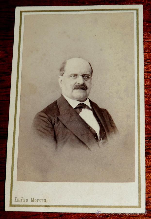 Photographie ancienne: FOTOGRAFIA ALBUMINA TIPO CDV, FOTOGRAFO EMILIO MORERA, MIDE 10,2 X 6,4 CMS.