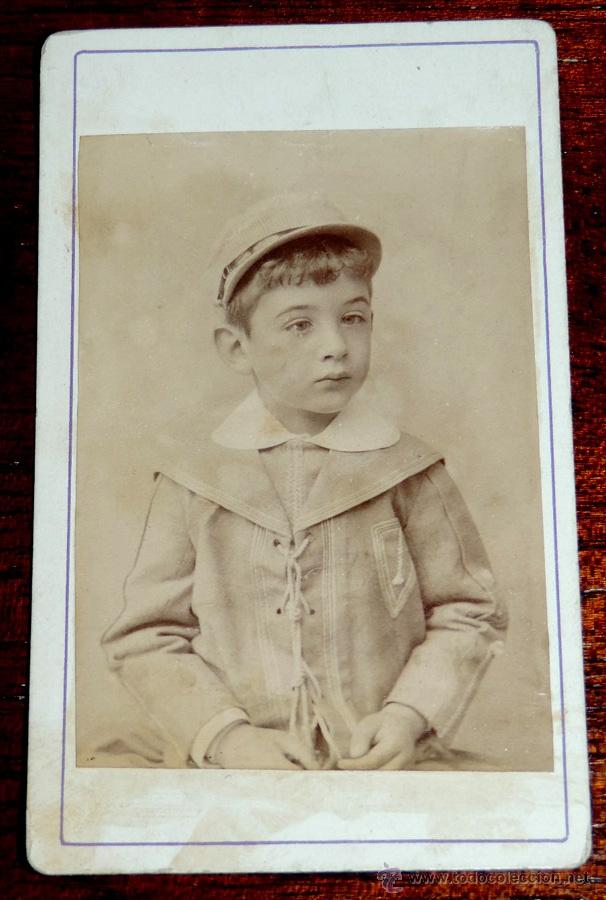 Photographie ancienne: FOTOGRAFIA ALBUMINA TIPO CDV, NO PONE FOTOGRAFO, MIDE 10,4 X 6,2 CMS.