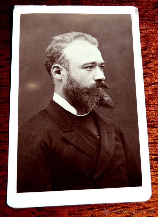 Fotografia antiga: FOTOGRAFIA ALBUMINA TIPO CDV, NO PONE FOTOGRAFO, MIDE 10,5 X 6 CMS. ESCRITA POR EL REVERSO.