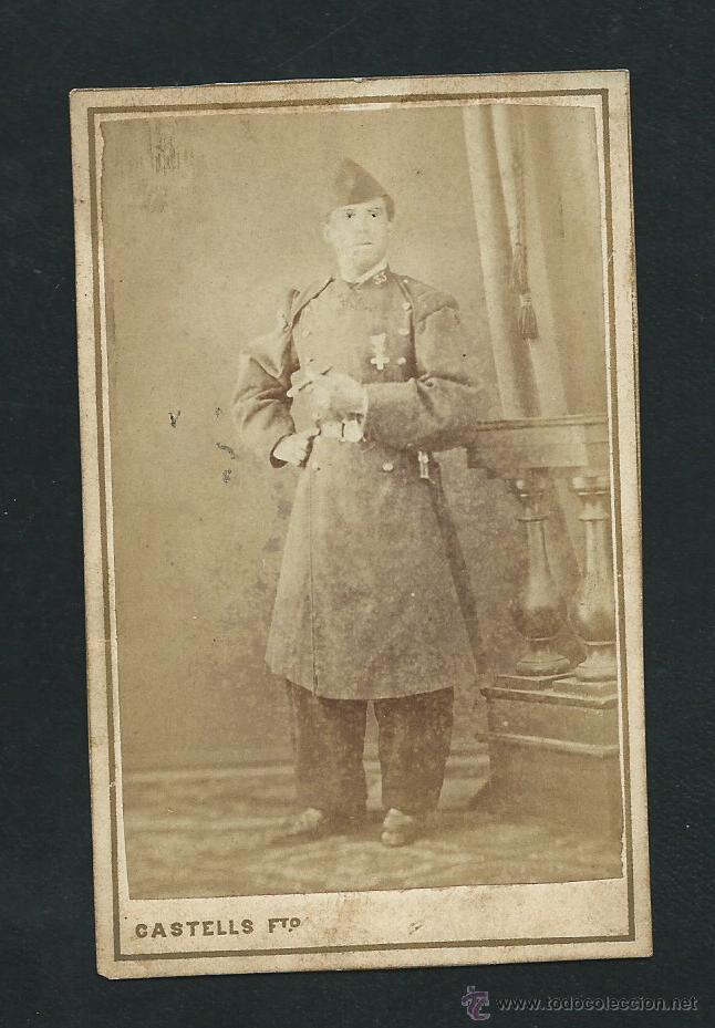 Fotografia antica: Fotografia Militar. 1900?. Castells Fotografo.