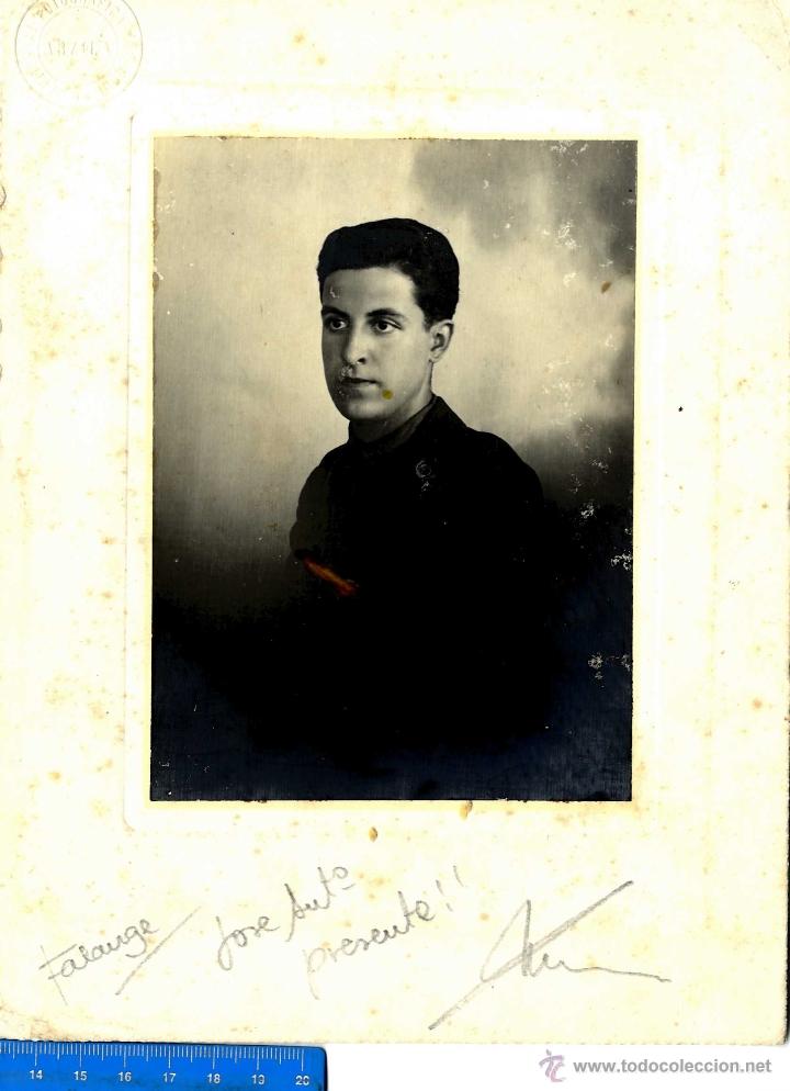 Fotograf&iacute;a antigua: MARRUECOS FALANGE COLONIAS INTERESANTE FOTO FALANGISTA EDIT. FOTOGRAFICA MARROQUI ARZILA