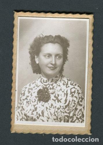 Photographie ancienne: Se&ntilde;orita. Sin autor&iacute;a. c. 1935