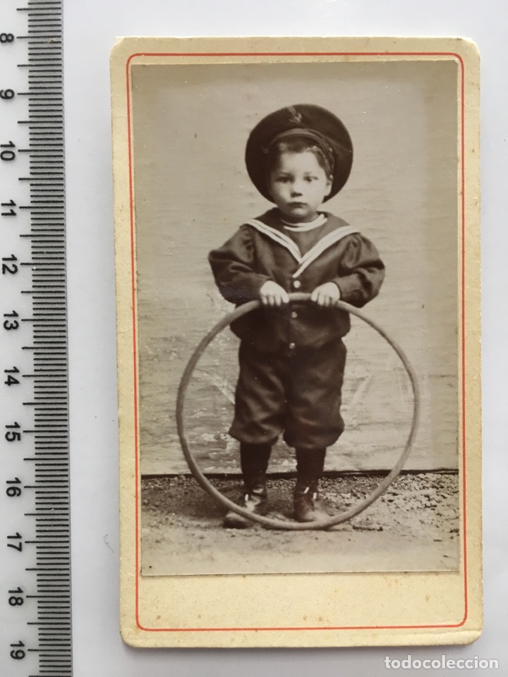 Antique Photography: TARJETA ESTABL. FOTOGR&Aacute;FICO. H. 1900?