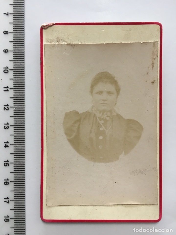 Antique Photography: TARJETA. ESTAB. FOTOGR&Aacute;FICO. H. 1900?