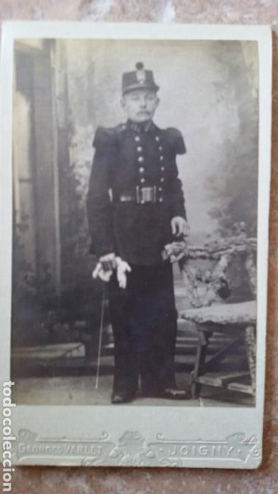 Antique Photography: Carte de visite.Militar franc&eacute;s.