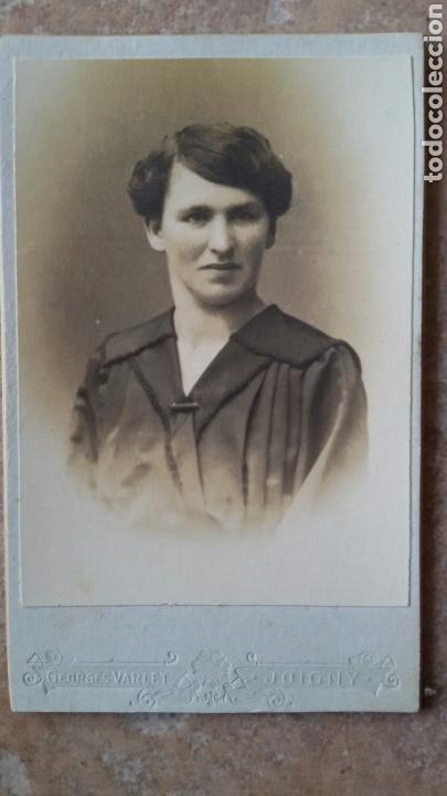 Fotograf&iacute;a antigua: Carte de visite.Retrato Se&ntilde;ora.