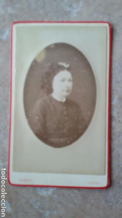 Antique Photography: Carte de visite.Se&ntilde;ora.