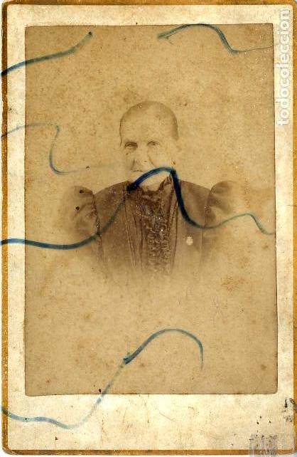 Fotograf&iacute;a antigua: RETRATO SE&Ntilde;ORA TAMA&Ntilde;O IMPERIAL SIN REVERSO