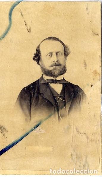 Fotograf&iacute;a antigua: RETRATO SE&Ntilde;OR C.D.V. SIN REVERSO