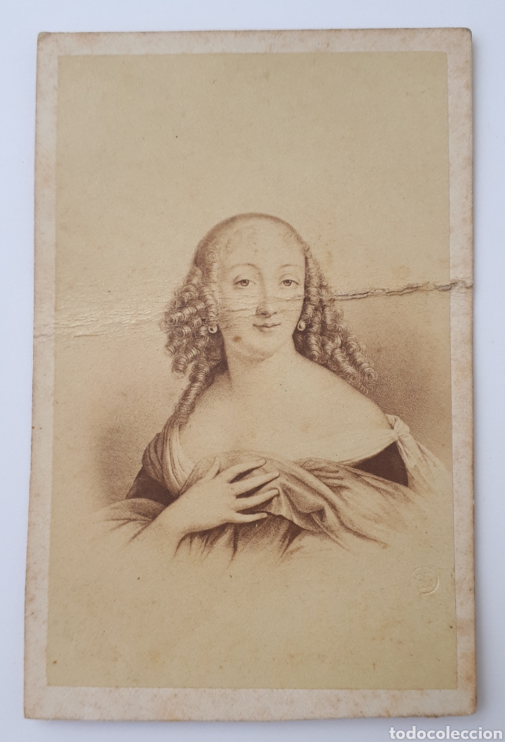 Antique Photography: Foto antigua Mademoiselle L. LAVALLIER