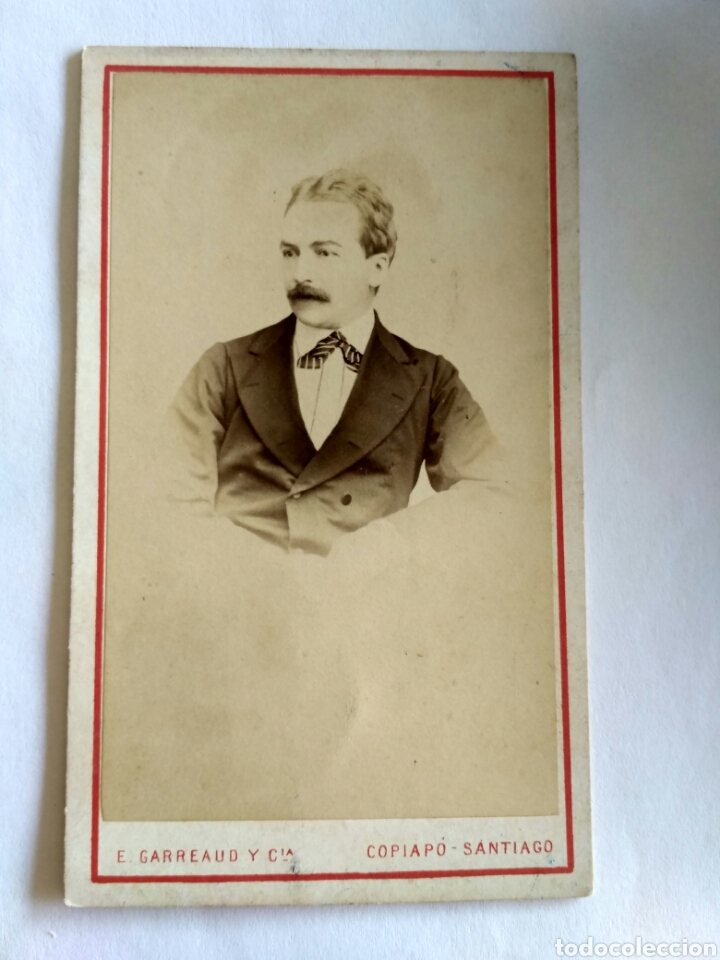 Antique Photography: Fotograf&iacute;a, carta de visita. E. Garreaud y Cia. Santiago, Chile, s. XIX.