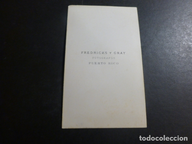 Puerto Rico Fredricks Y Gray Fotografo Retrato Sold At Auction