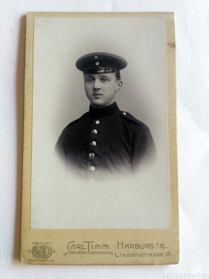 Antique Photography: Fotograf&iacute;a, carta de visita. Carl Timm. Harburg, Alemania, ff. s. XIX.