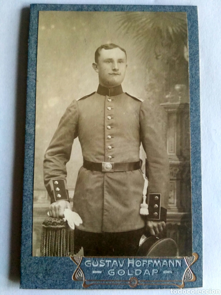 Antique Photography: Fotograf&iacute;a, carta de visita. Gustav Hoffman. Alemania, ff. s.XIX.