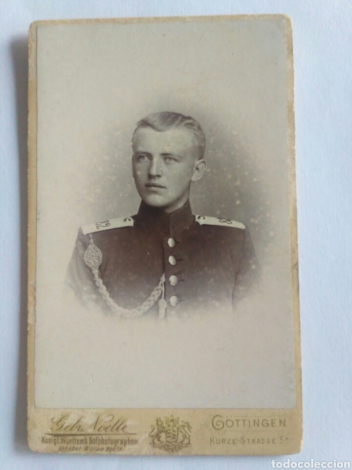 Antique Photography: Fotograf&iacute;a, carta de visita. Gebr Noelle. Gottingen, Alemania, ff.s.XIX.