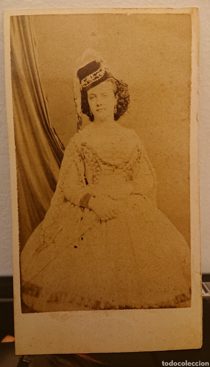 Antique Photography: Fotograf&iacute;a siglo XIX, mujer de Cracovia, original, buen estado, etnogr&agrave;fica