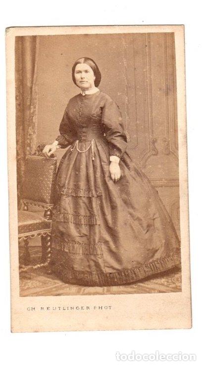 Antique Photography: FOTOGRAFIA CARTE VISITE CH. REUTLINGER. PARIS. SIGLO XIX