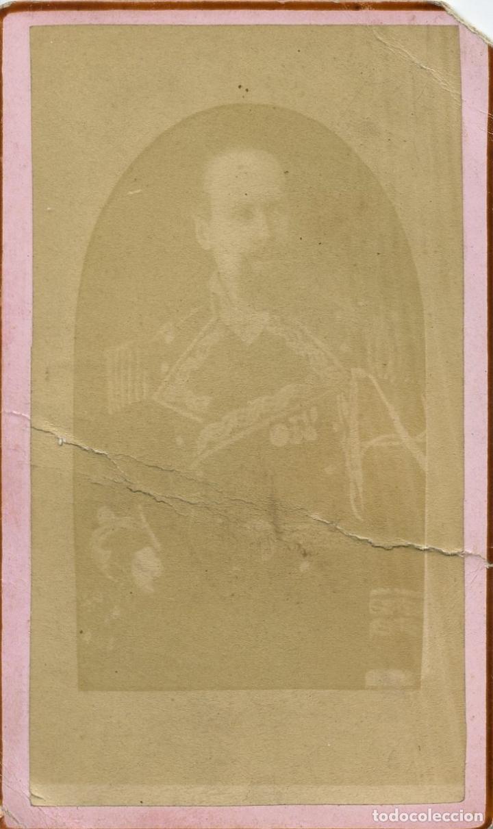 Antique Photography: Carta de visita. Militar. Fotografo Constantino Nimo Dom&iacute;nguez