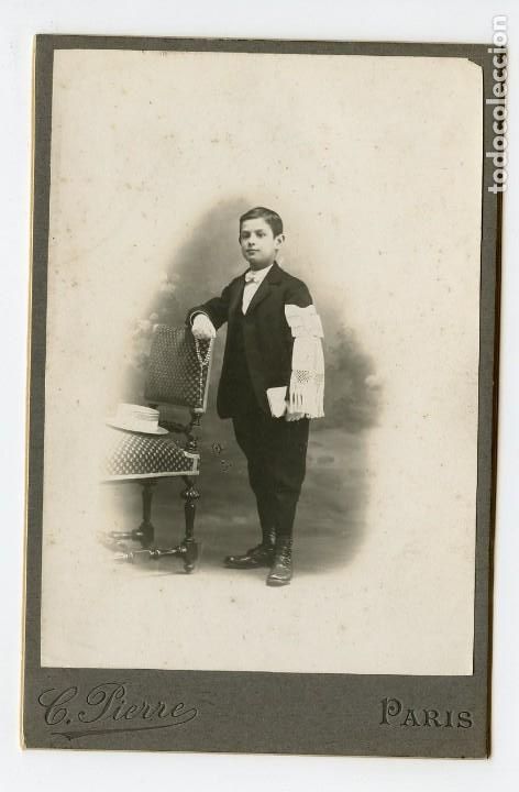 Fotograf&iacute;a antigua: CDV / Carte de visite