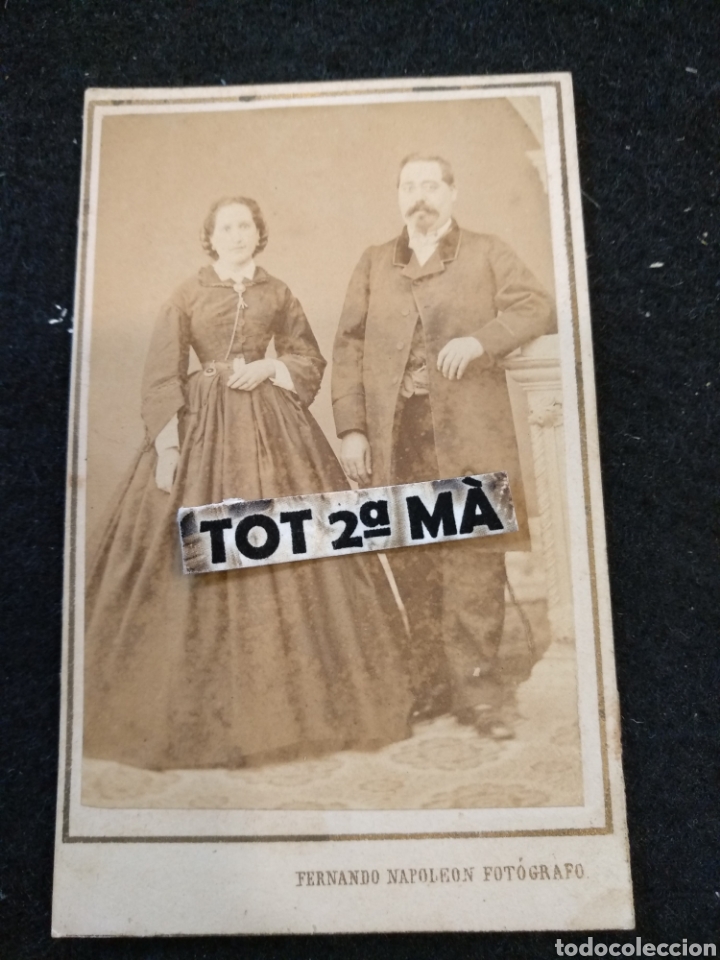 Antique Photography: Fotograf&iacute;a Franco hispano Americano, Carta visita