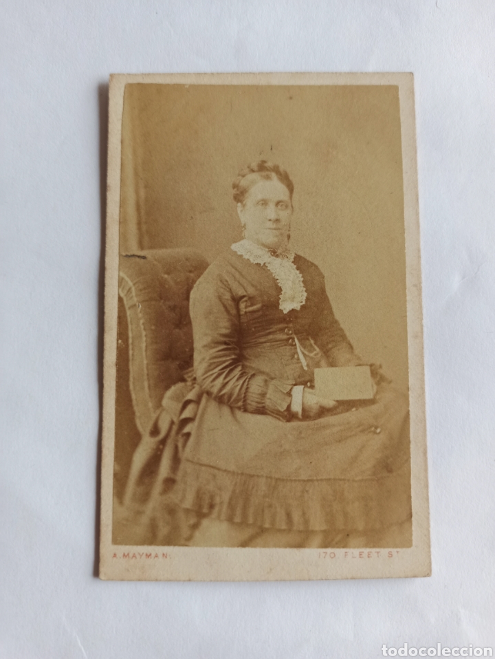 Fotografia antica: Carta de visita, CDV. The Temple. Londres, s. XIX.