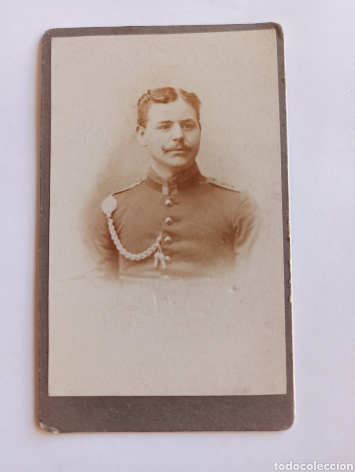 Fotograf&iacute;a antigua: Carta de, CDV. Sin informaci&oacute;n disponible. Finales s. XIX