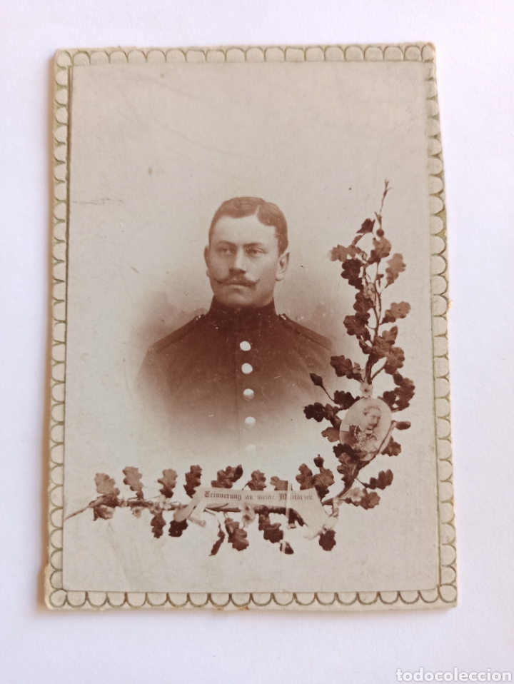 Fotograf&iacute;a antigua: Carta de visita, CDV. Alemania, finales s. XIX.