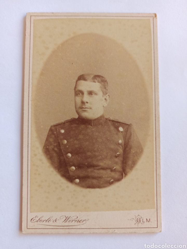 Fotograf&iacute;a antigua: Carta de visita, CDV. Alemania, finales s. XIX.