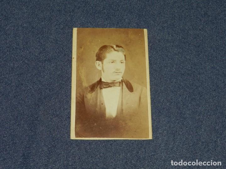 Antique Photography: (M) CDV FOT EDWARD, N.Y. - 6,5X10CM, SE&Ntilde;ALES DE USO