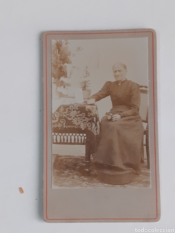Antique Photography: Carte de visite. Finales s. XIX.