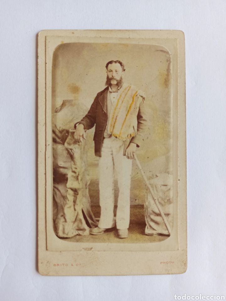 Antique Photography: Fotograf&iacute;a antigua, CDV, Brito y C&iacute;a, R&iacute;o de Janeiro. Brasil, s. XIX.