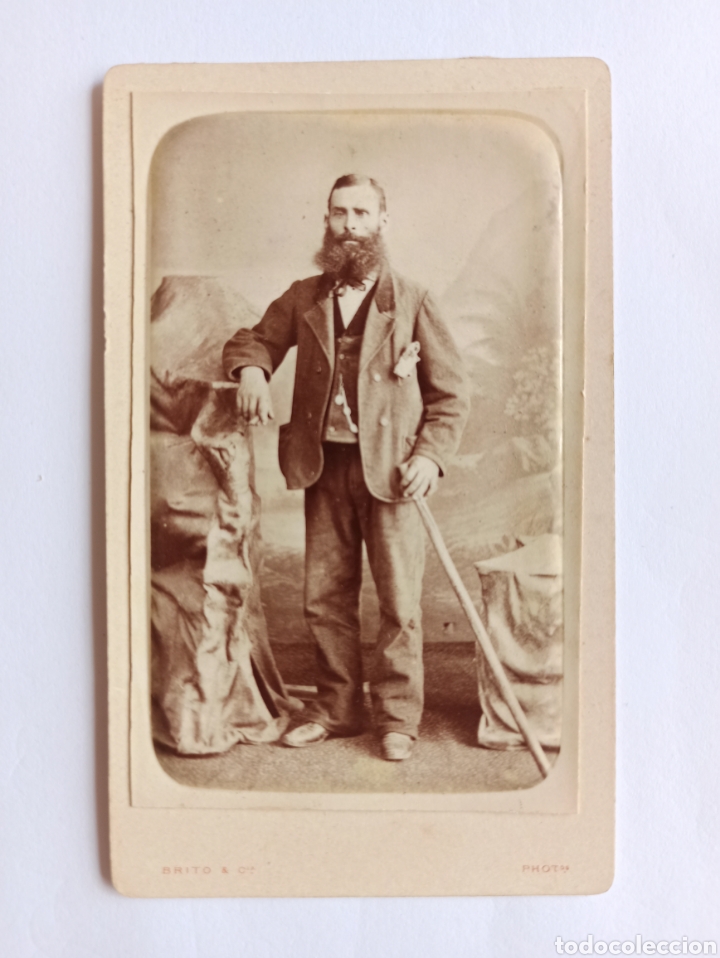 Antique Photography: Fotograf&iacute;a antigua, CDV, Brito y C&iacute;a, R&iacute;o de Janeiro. Brasil, s. XIX.