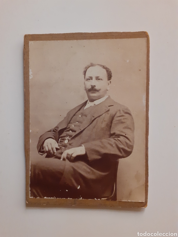 Antique Photography: Carte de visite. 14,5 &times; 10,5 cm. Siglo XIX
