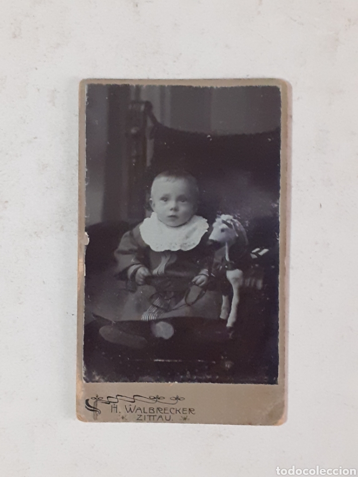 Antique Photography: Carte de visite. Siglo XIX. Fot&oacute;grafo Atelier Walbrecker. Pedido m&iacute;nimo 8 &euro;
