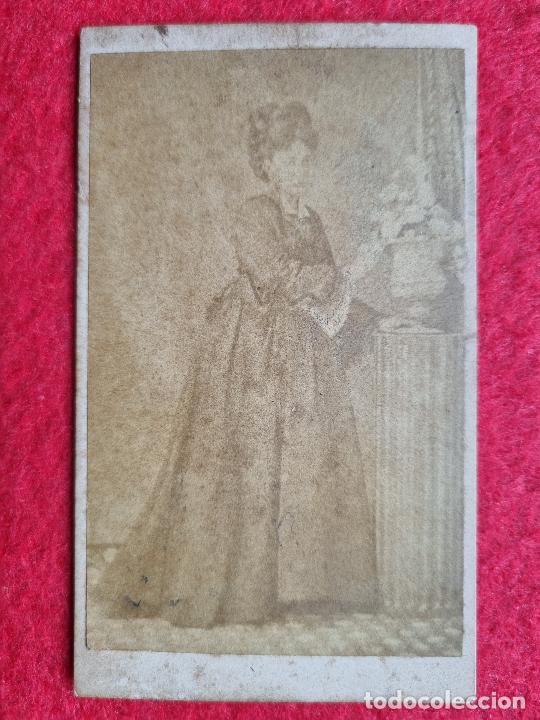 Photographie ancienne: FOTOGRAFIA TARJETA CARTA DE VISITA FOTO M ROIG VILLANUEVA Y GELTRU ORIGINAL TV2772