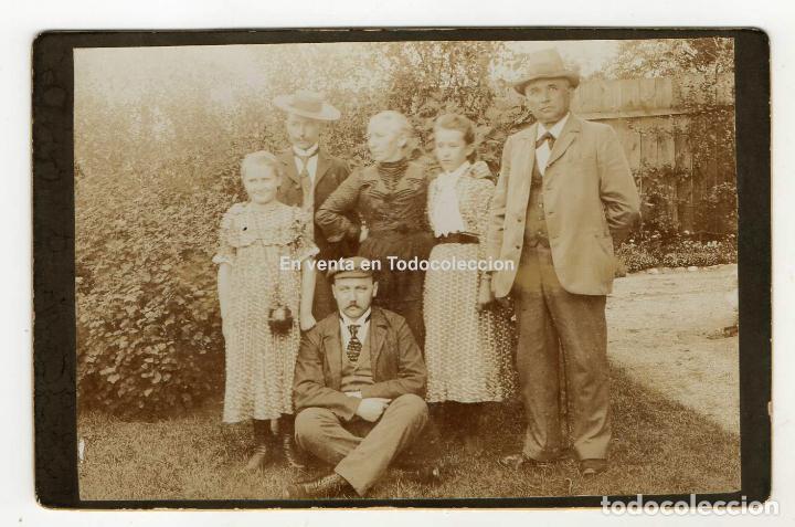Fotografia antiga: FAMILIA. GRUPO. C. 1910. ALEMANIA ? SOMBRERO. ALTE DEUTSCHE FAMILIE ?