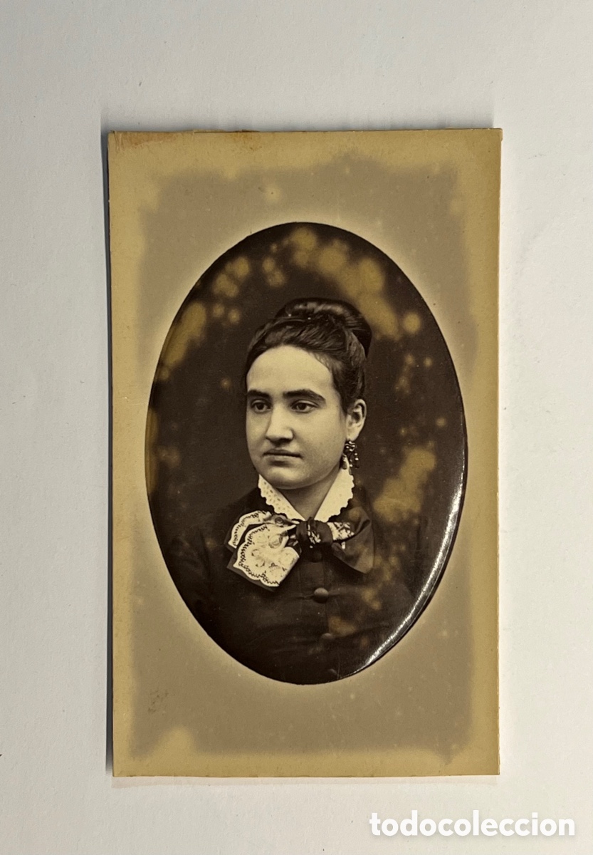 Fotografia antica: CDV Carte de visite Fotografia Franco Hispano Americana. La Burgues&iacute;a de L&rsquo;Eixample (h.1870?)