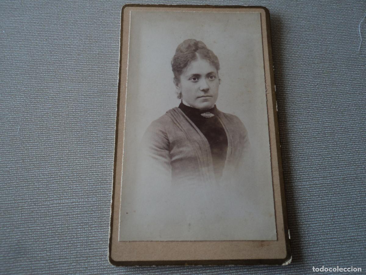 Fotograf&iacute;a antigua: ANTIGUA CARTA DE VISITA, ALBUMINA SOBRE CARTON, J. CASTELLI, ALGER, 10,5 X 6 CM