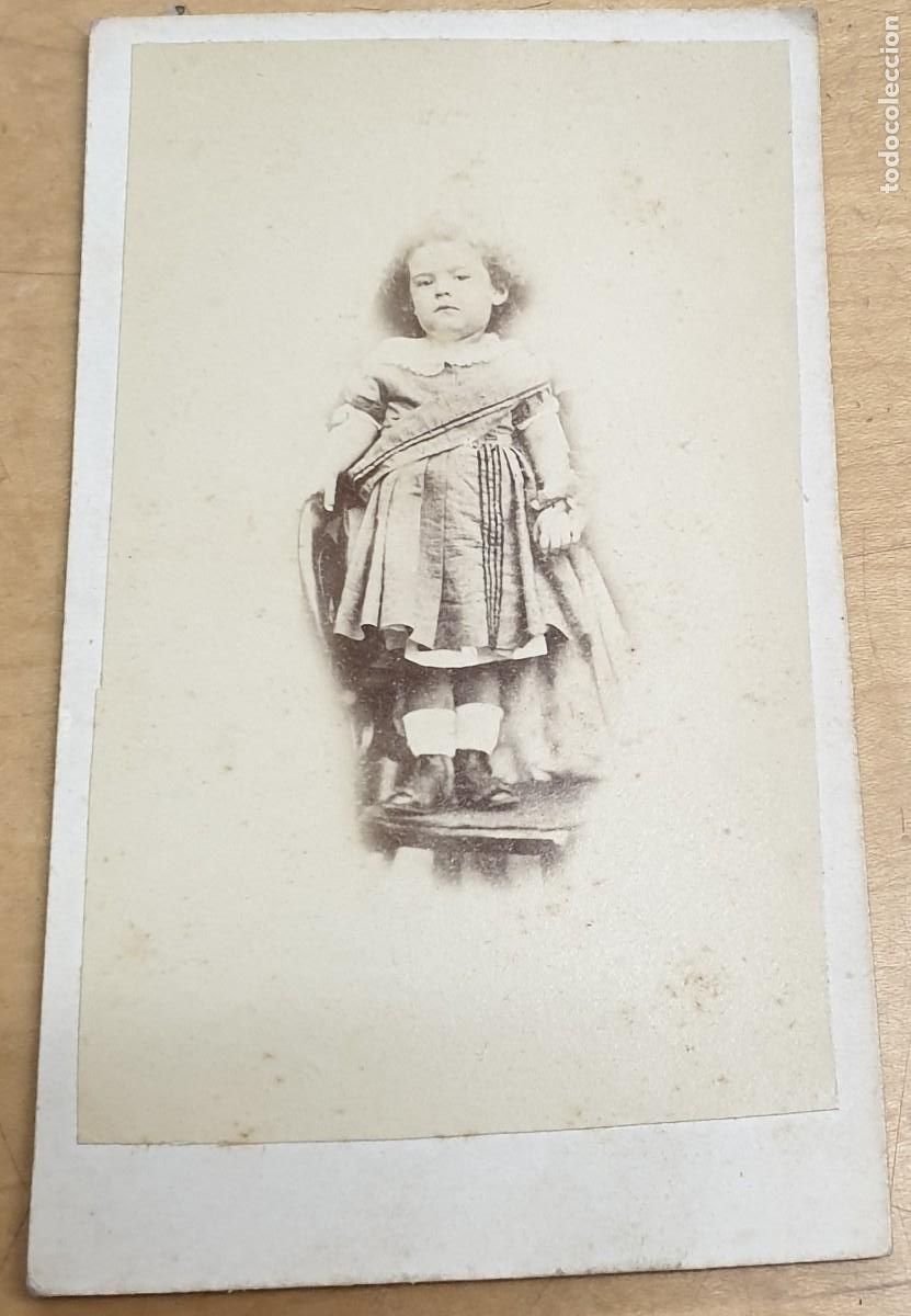 Photographie ancienne: FOTOGRAF&Iacute;A NI&Ntilde;A 10X6 CM. SIN PIE DE FOT&Oacute;GRAFO