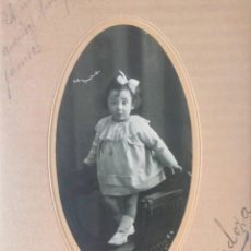 Fotografía antigua: FOTOGRAFÍA CARTE DE VISITE DE 1920