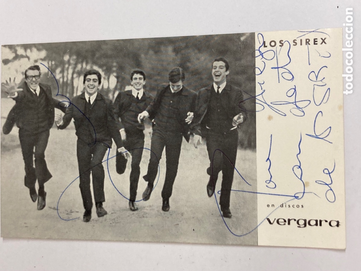 Fotografia antica: Foto firmada Los /PAPEL1