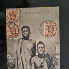 Fotografía antigua: LOTE ITA.IMP KENIA -TANZANIA NATIVOS LUMBWA 1910