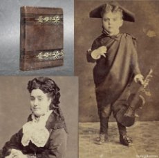 Fotografia antica: XIX - ALBUM DE FOTOGRAFIAS DE UNA FAMILIA VALENCIANA - JATIVA - CEBRIAN Y GARCIA - SIMARRO
