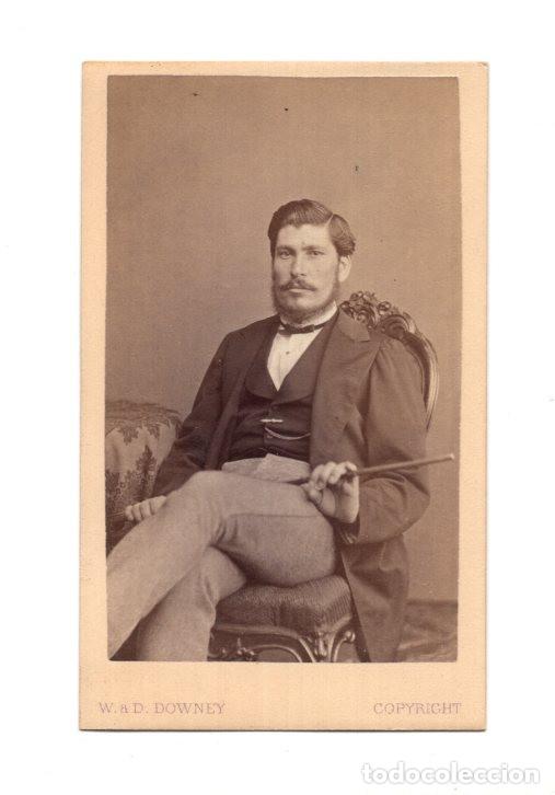 Antique Photography: W. & D. DOWNEY, RECONOCIDOS FOT&Oacute;GRAFOS BRIT&Aacute;NICOS ESTABLECIDOS EN ELDON SQUARE, NEWCASTLE UPON TYNE.
