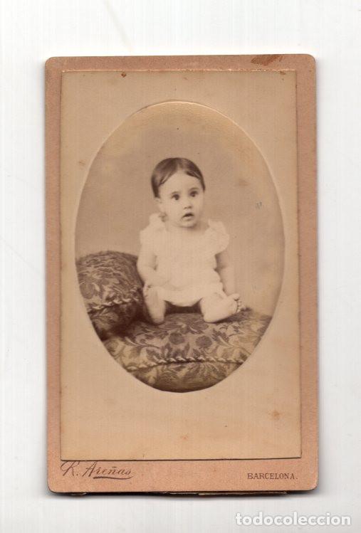 Antique Photography: CARTE DE VISITE. ESTUDIO FOTOGR&Aacute;FICO. RAFAEL ARE&Ntilde;AS. BARCELONA.