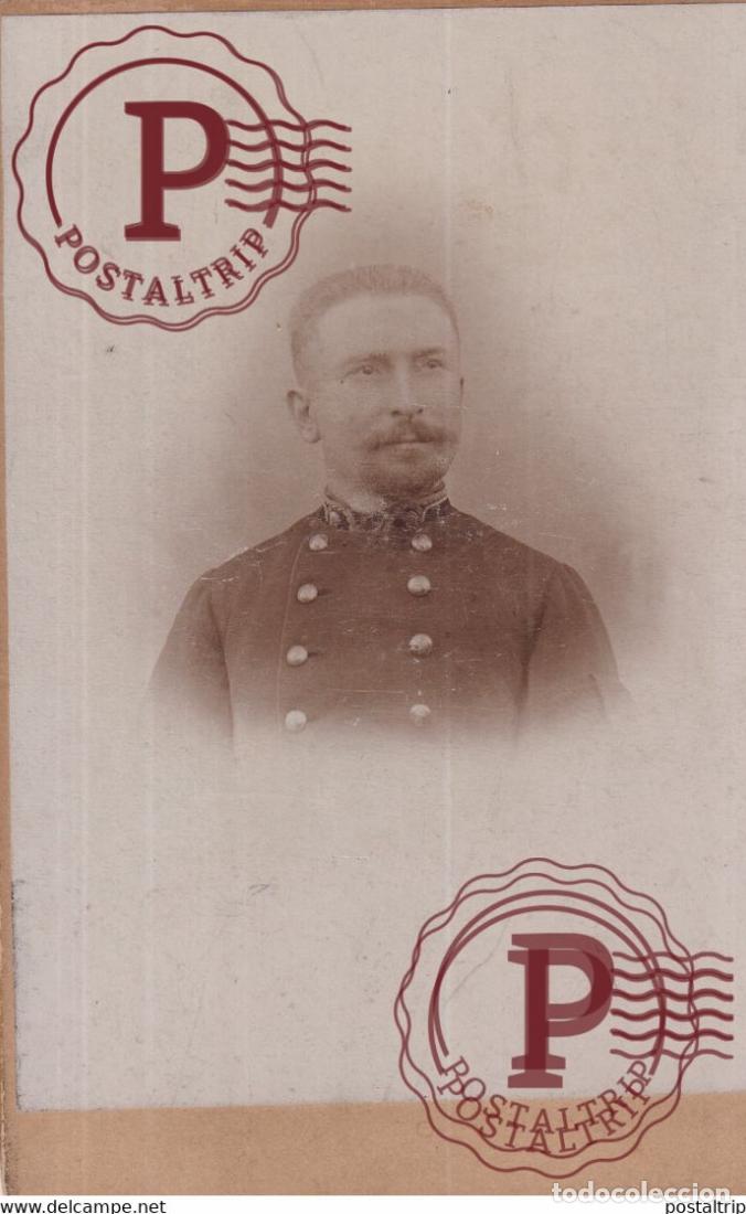 Antique Photography: MILITAIR CABINET BELGIE BELGIQUE 16*10CM