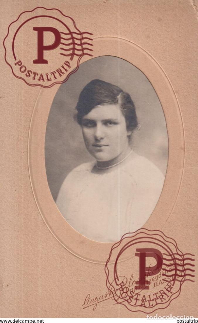 Antique Photography: AUGUSTE BLANCKART HASSELT BELGIE BELGIQUE 16*10CM