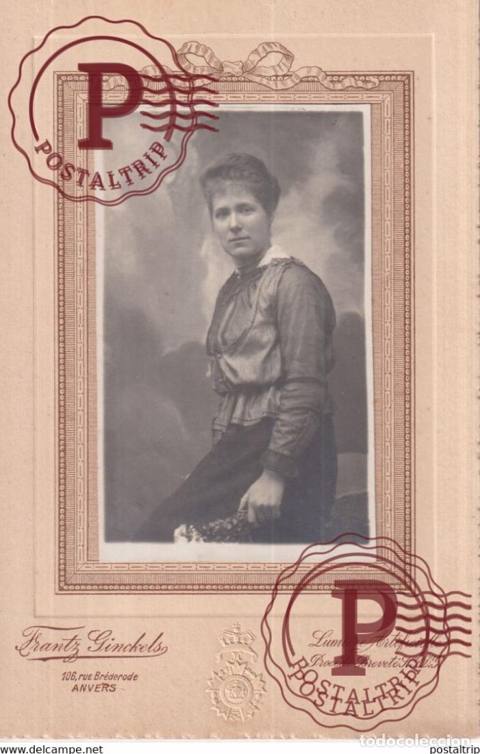 Antique Photography: FRANTZ GINCKELS ANVERS ANTWERPEN BELGIE BELGIQUE 16*11CM